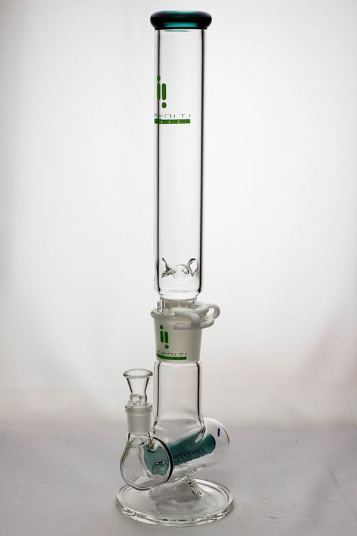 20" infyniti inline diffuser detachable water bong Glass Bong ONE Green-4698