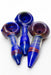 3.5" Color Soft glass hand pipe (3 ea per pack)-Purple - One Wholesale