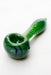 3.5" Color Soft glass hand pipe (3 ea per pack)- - One Wholesale