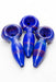 3.5" Soft Color glass hand pipe (3 ea per pack)-Purple - One Wholesale