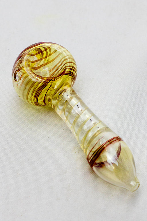 3.5" Soft glass hand pipe (3 ea per pack) Glass Pipe ONE