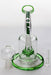 6" Nice glass shower head diffuser dab rig- - One Wholesale