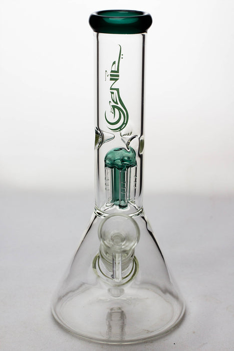 10" genie 5 arms percolator water bong- - One Wholesale