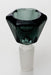 Crystal shape Glass bowl-Teal - One Wholesale