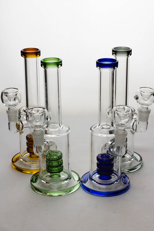 8" triple stacked shower head diffuser bong Bongs ONE