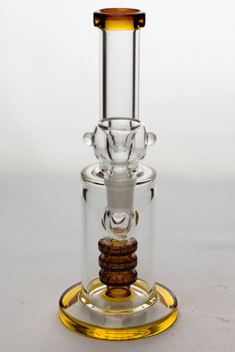 8" triple stacked shower head diffuser bong- - One Wholesale