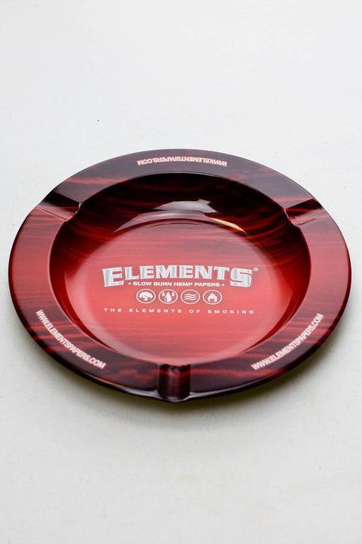 Round Metal Ashtray Ashtray ONE Elements Red-4757