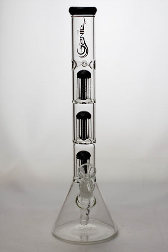 14" genie triple 5 arms percolator water bong- - One Wholesale