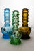 12" Embossed heavy soft glass water bong- - One Wholesale