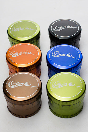 Genie High Quality aluminium 4 parts large grinder in display- - One Wholesale