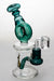 7.5 in. genie bubbler with a banger-Teal-4863 - One Wholesale