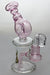 7.5 in. genie bubbler with a banger-Pink-4866 - One Wholesale