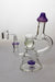 7.5 in. genie glass ball insert bubbler with a banger- - One Wholesale