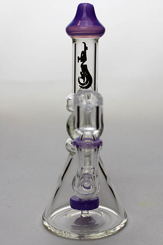 7.5 in. genie glass ball insert bubbler with a banger- - One Wholesale