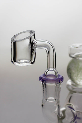 7.5 in. genie glass ball insert bubbler with a banger- - One Wholesale