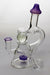 7.5 in. genie glass ball insert bubbler with a banger- - One Wholesale