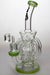 9" twelve tube and inline diffused recyler with banger Bongs ONE Green