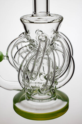 9" twelve tube and inline diffused recyler with banger Bongs ONE