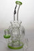 9" twelve tube and inline diffused recyler with banger Bongs ONE