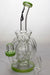 9" twelve tube and inline diffused recyler with banger- - One Wholesale