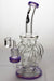 9" twelve tube and inline diffused recyler with banger Bongs ONE Purple