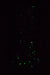 13" Glow in the dark artwork 7 mm glass bong- - One Wholesale