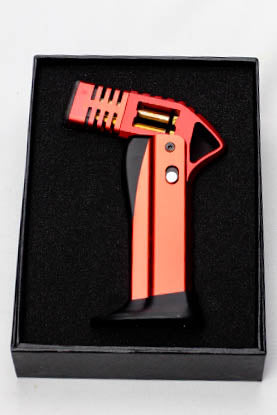 High quality Dual Torch Flame Lighter-Red-4913 - One Wholesale