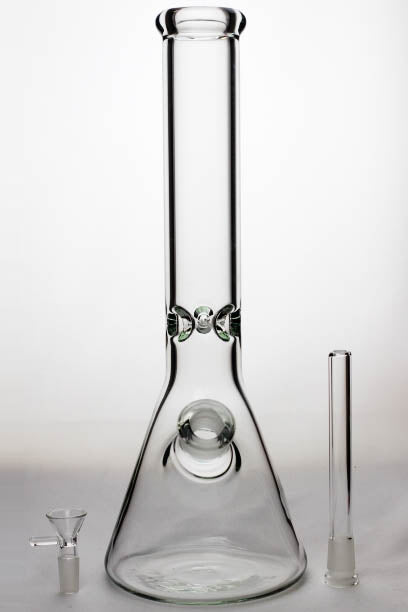 15" 7 mm classic beaker bong- - One Wholesale