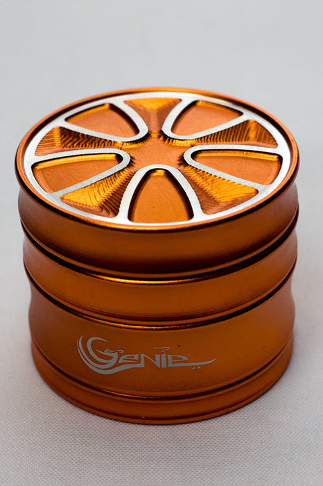 Genie Rims aluminium grinder-Orange - One Wholesale