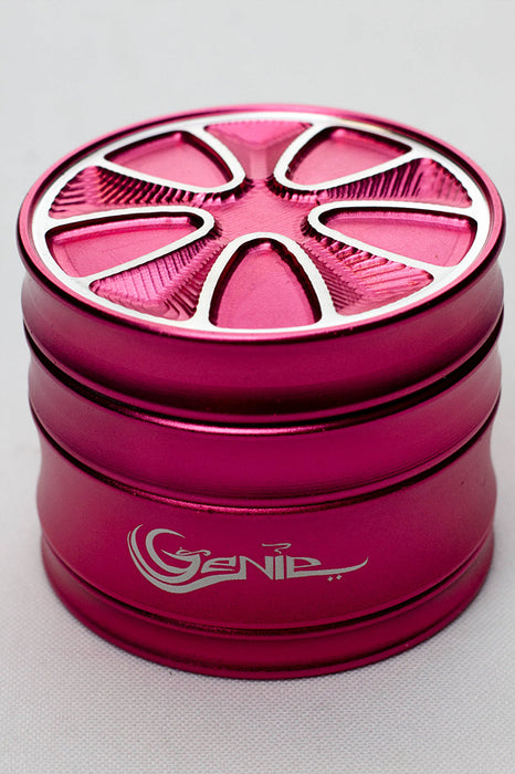 Genie Rims aluminium grinder-Pink - One Wholesale