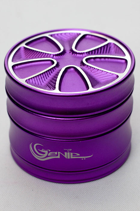 Genie Rims aluminium grinder-Purple - One Wholesale