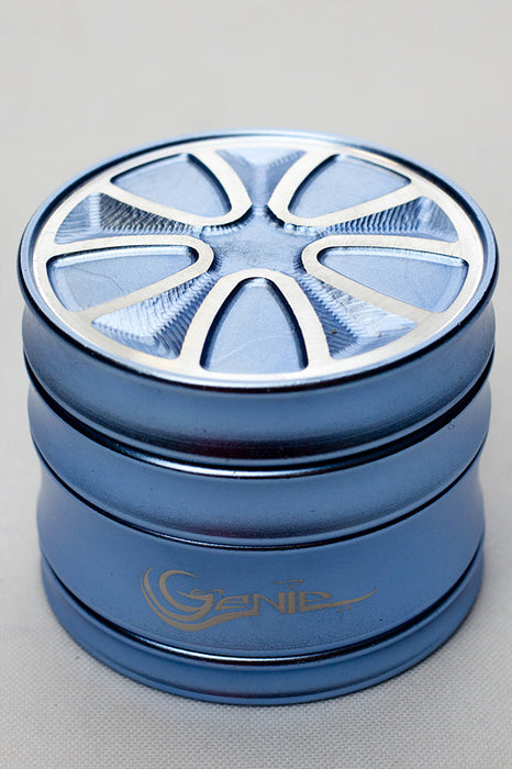 Genie Rims aluminium grinder-Blue - One Wholesale