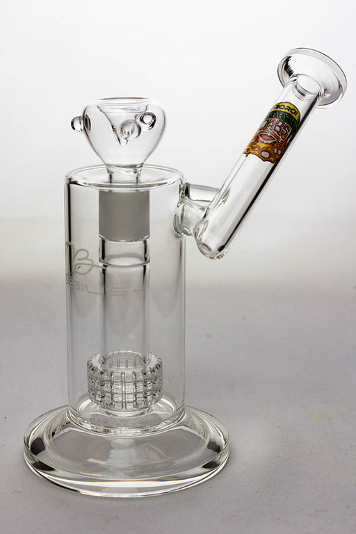 8" barrel-diffuser bubbler Glass Bong ONE