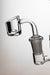7" Inline diffuser recycled bubbler with a banger- - One Wholesale