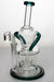 10" Barrel-diffuser double tube recycled rig-Teal-4954 - One Wholesale