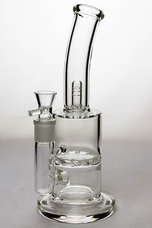 10" disc diffuser water bong with a splash guard- - One Wholesale