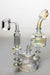 7" Metallic  Inline diffuser recycled rig with a banger- - One Wholesale