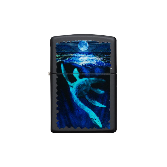 Zippo 49697 Black Light Loch Ness Design