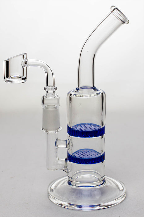 7" dual honeycomb diffuser rig with a banger- - One Wholesale