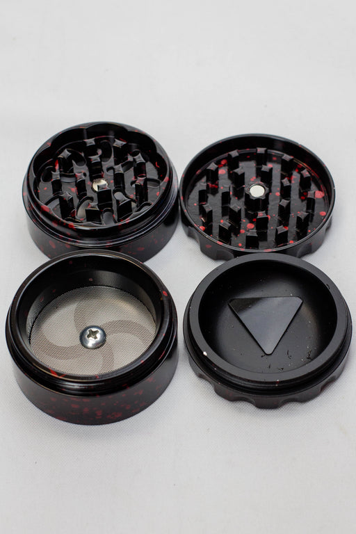 4 parts skull graphic printed large metal grinder Regular Grinder ONE