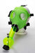 Silicone Glow in the dark Gas Mask bong- - One Wholesale