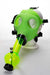 Silicone Glow in the dark Gas Mask bong- - One Wholesale