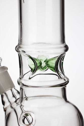 10" glass water pipe - Leaf- - One Wholesale
