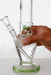 10" glass water pipe - Leaf- - One Wholesale