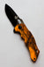 Snake Eye outdoor rescue hunting knife SE1002-Orange - One Wholesale