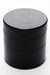 4 parts genie leaf laser etched small herb grinder-Black - One Wholesale