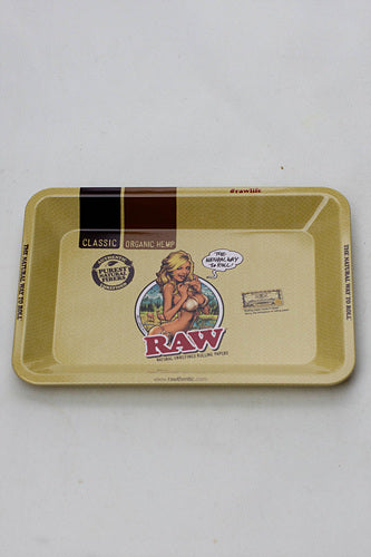Raw Mini size Rolling tray-Girl - One Wholesale