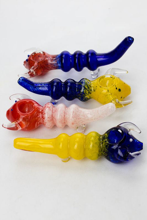 Scorpion glass hand pipe- - One Wholesale