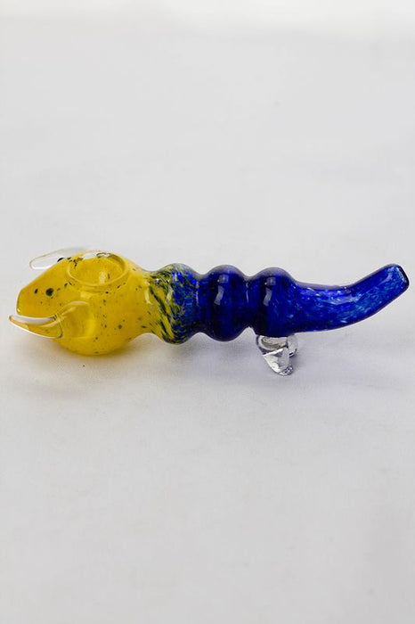 Scorpion glass hand pipe- - One Wholesale