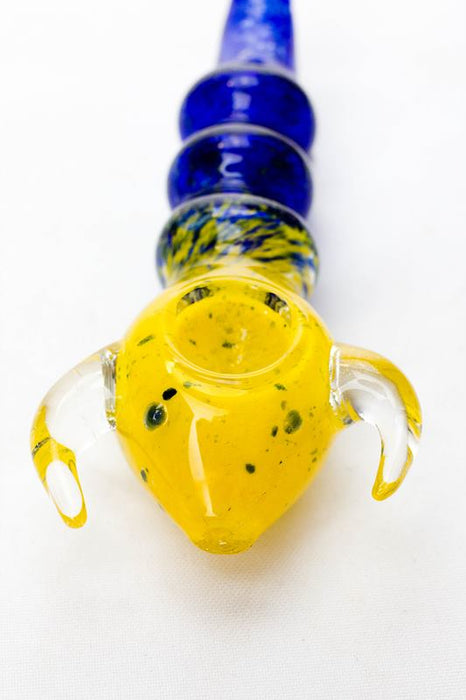 Scorpion glass hand pipe- - One Wholesale